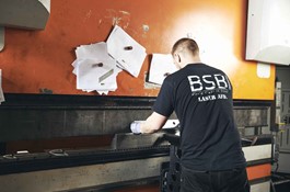 Bukning af rustfrit stål