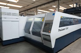 Trumpf TruLaser - ny maksine i BSB Industry