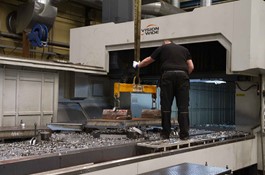 Bearbejdning af flange i BSB Industry