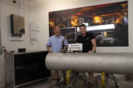 Automatiserede svejsemaskine i Weldingdroid