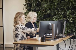 Rikke van Rensburg på BSB Industry Kontor