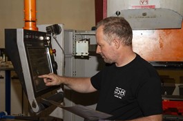 Konstruktioner bukkes i aluminium