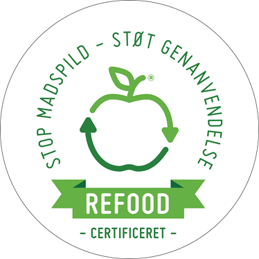 Refood Logo Certificeret Uden Årstal