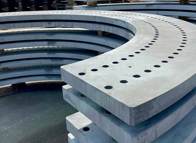 Bearing Plates til vindindustrien