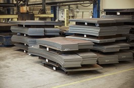 Stål flanger klar til levering hos kunden