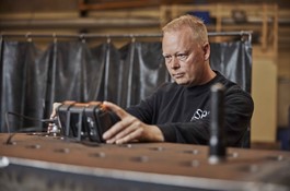 Jesper Brølling er NDT inspektør og svejsekoordinator i BSB Industry