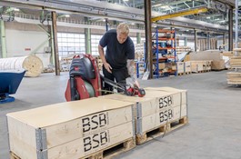 Automatisk båndmaskine gør livet lettere for Rafael Kropp Wojtczak