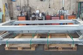 Transportudstyr i solid stålkonstruktion