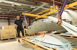 Skelet til vindmøller