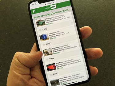 WasteApp er en gevinst for klimaet og økonomien